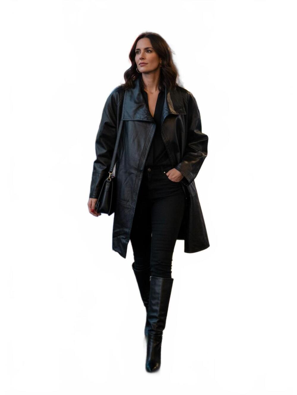 David 2 Leather Jacket, Vintage, Made In Italy, Women’s Size M